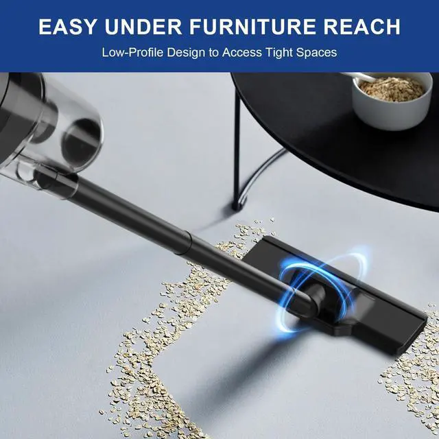 Alt view image 2 of 7 - _Mega Brand Corded Vacuum Cleaner, Super Power Suction Stick Vacuum Cleaners for Home, 6-in-1 Lightweight Hard Floor Vacuum Removable Handheld Vac, Portable Vacuum for Pet Hair