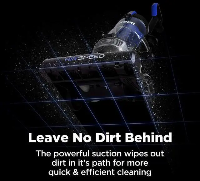 Alt view image 7 of 7 - NEU10AE5 Powerful Bagless Upright Vacuum Cleaner Carpet and Floor, AirSpeed Ultra-Lightweight Vacuum Cleaner, w/ Replacement Filter, Blue