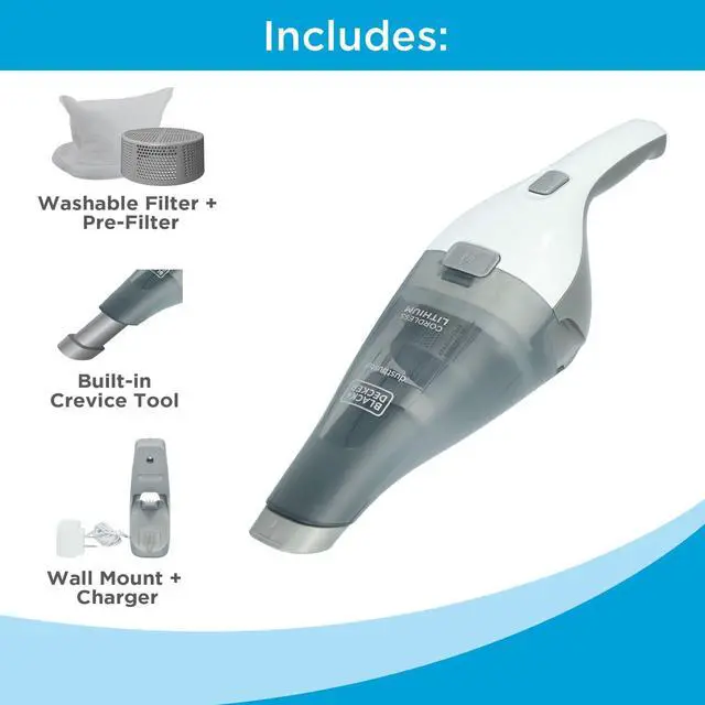 Alt view image 3 of 7 - _Mega Brand dustbuster QuickClean Cordless Handheld Vacuum, Car Vacuum Portable (HNVC215B10)