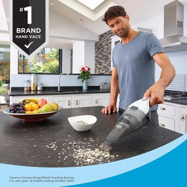 Alt view image 5 of 7 - _Mega Brand dustbuster QuickClean Cordless Handheld Vacuum, Car Vacuum Portable (HNVC215B10)