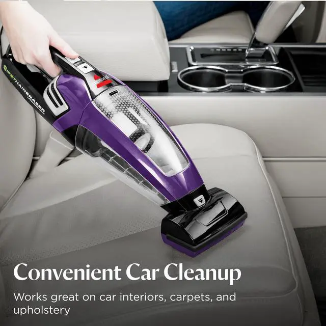 Alt view image 2 of 7 - _Mega Brand Pet Hair Eraser Cordless Hand Vacuum, Lithium Ion, Home, Auto, and Pet Vacuum, Easy-Empty Dirt Bin, Upholstery Tool, Brush Tool, and Crevice Tool Included, 2390A