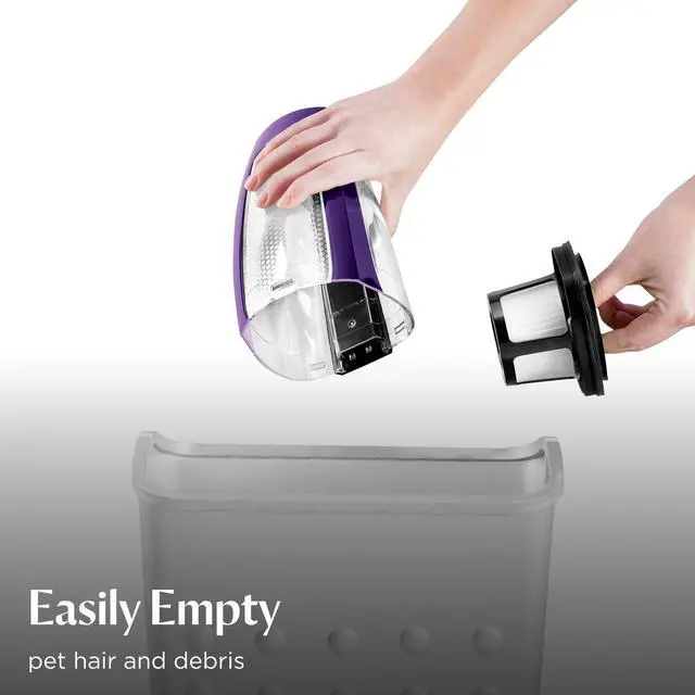 Alt view image 5 of 7 - _Mega Brand Pet Hair Eraser Cordless Hand Vacuum, Lithium Ion, Home, Auto, and Pet Vacuum, Easy-Empty Dirt Bin, Upholstery Tool, Brush Tool, and Crevice Tool Included, 2390A