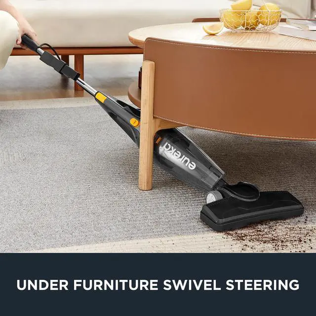 Alt view image 2 of 4 - _Mega Brand Blaze Stick Vacuum Cleaner, Powerful Suction 3-in-1 Small Handheld Vac with Filter for Hard Floor Lightweight Upright Home Pet Hair, Dark Black