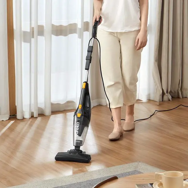 Alt view image 4 of 4 - _Mega Brand Blaze Stick Vacuum Cleaner, Powerful Suction 3-in-1 Small Handheld Vac with Filter for Hard Floor Lightweight Upright Home Pet Hair, Dark Black