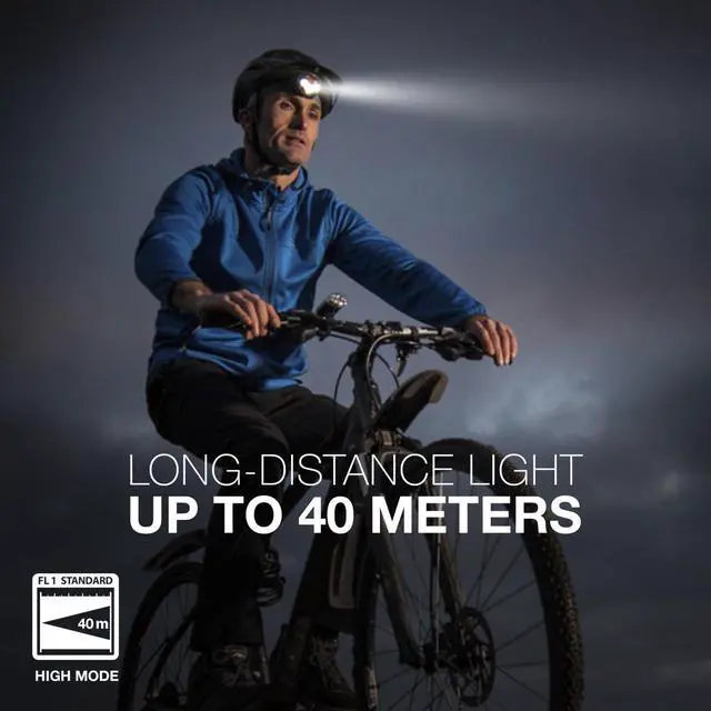 Alt view image 6 of 7 - _Mega Brand Universal Plus LED Headlamp, Lightweight Bright Headlamp for Outdoors, Camping and Emergency Light for Adults and Kids, includes Batteries, Pack of 2
