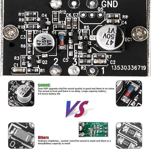 Alt view image 7 of 7 - _Mega Brand Professional Audio Mixer,_Mega Brand Live Sound Card and Audio Interface with DJ Mixer Effects and Voice Changer,Podcast Production Studio Equipment,Prefect for Streaming/Podcasting/Gaming