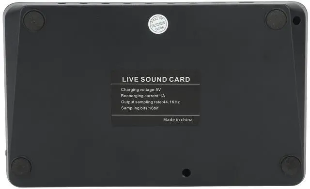 Alt view image 6 of 7 - _Mega Brand Professional Audio Mixer, Voice Changer Sound Board Live Sound Card Bluetooth Noise Reduction Voice Changer Sound Mixer Podcast Equipment for Streaming Podcasting Gaming