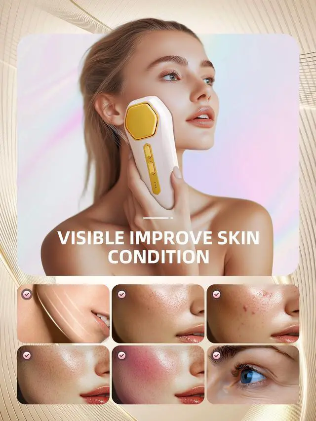 Alt view image 4 of 7 - _Mega Brand Facial Massager Tool, Beauty Device for Face and Full Body, Portable Face Lift Device for Skin Care, Against Dullness, Neck Massager for Women
