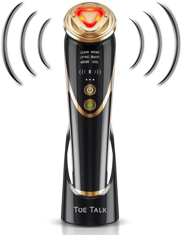Main image of _Mega Brand Radio Frequency Facial Machine with EMS - Anti-Aging Skin Tightening Rejuvenation Skin Care Eqipment Home Use,5 in 1 Light Therapy for Wrinkles Lifting High Frequency Face Massager.