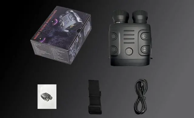 Alt view image 7 of 7 - _Mega Brand Night Vision Goggles, Binoculars 1080p Infrarednight Vision Scope 5X Digital Zoom, for Hunting, Camping, Travel, Surveillance
