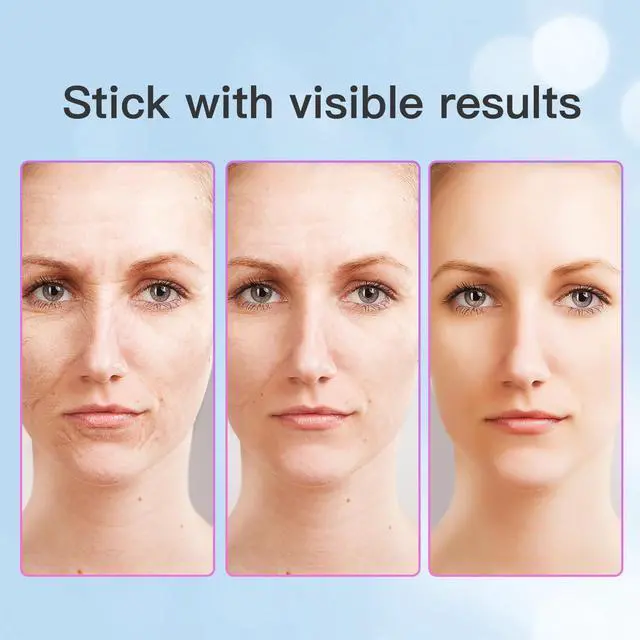 Alt view image 5 of 7 - _Mega Brand 7 Color Neck Face Massager Tool, Facial Massager for Skin Care at Home, Face Sculpting Tool with Thermals, Vibration (White)