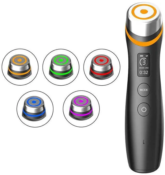 Main image of _Mega Brand Skin Tightening Face Machine, Face Massager Tool with 5 Modes, Enhanced Absorption, Facial Neck Lifting, Firming and Pore Care