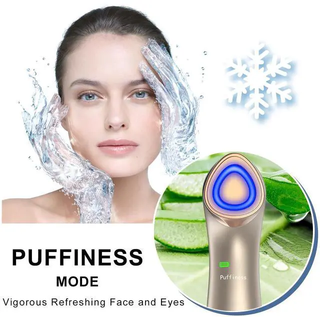 Alt view image 4 of 6 - _Mega Brand Face Skin Tightening Machine - Radio Frequency Anti-Aging Device Microcurrent Face Massager Lifting, Firming, Toning, Wrinkles Reduction De-Puffiness for Facial and Neck
