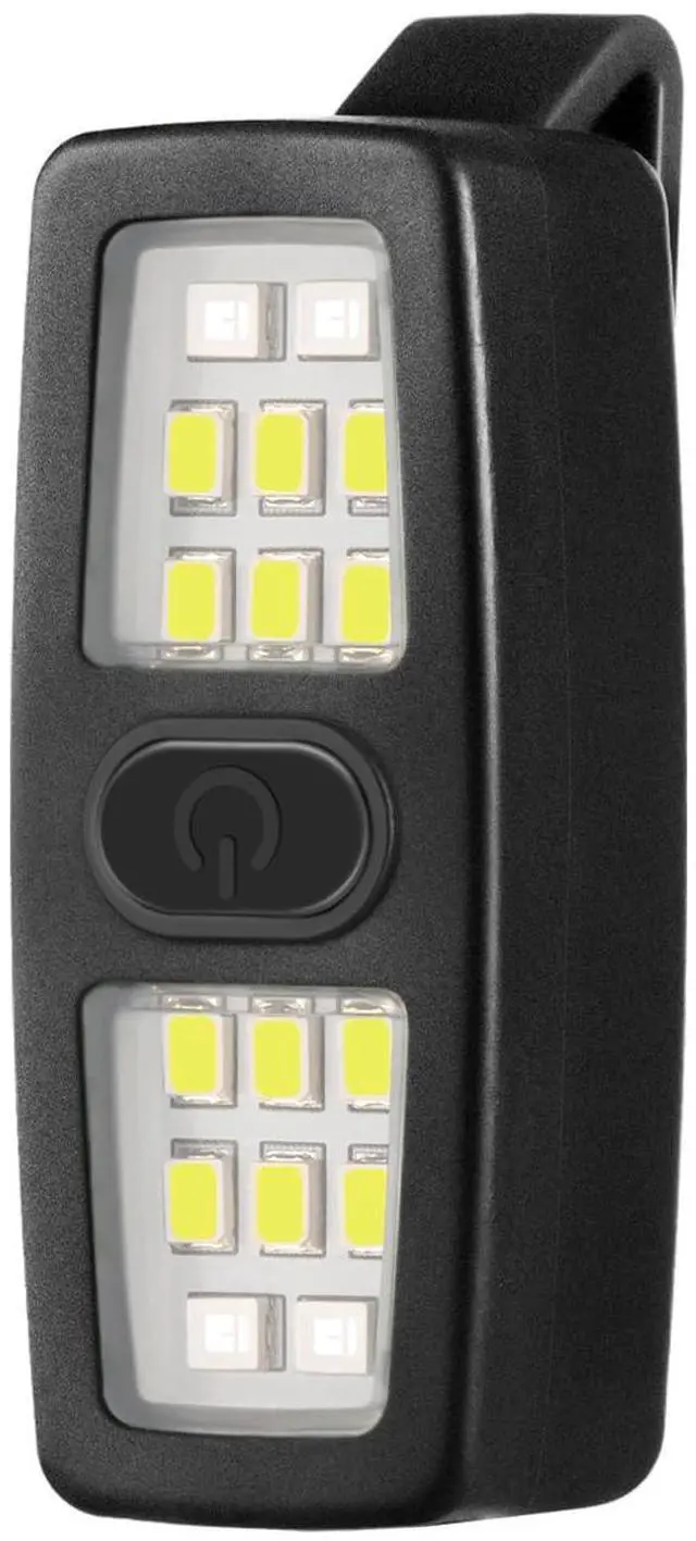 Main image of _Mega Brand Small Rechargeable EDC Flashlight, Clip on Running Lights Gift for Runners, Safety Bike Lights for Dog Walking at Night, Hands Free Running Accessories Gear for Women Men