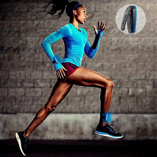 Alt view image 3 of 7 - _Mega Brand USB-C Rechargeable LED Safety Lights(2 Pack)-Clip on Strobe Running Lights for Runners,Joggers,Walkers,Kids,Dogs,Bike Tail Lights-High Visibility Accessories for Reflective Gear(Blue)