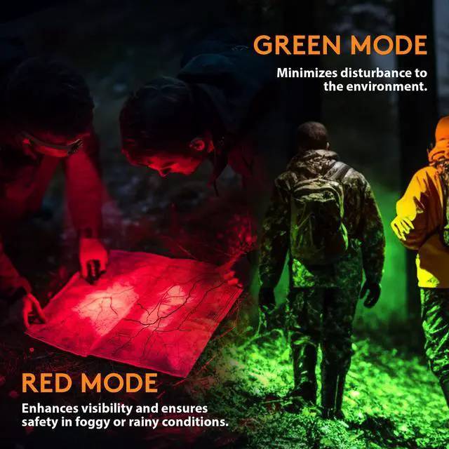 Alt view image 2 of 7 - _Mega Brand Running Light, Rechargeable Clip on Running Lights, 12 Modes, Motion Sensor, Magnetic, Dog Lights for Night Walking, Camping, Outdoor Adventure