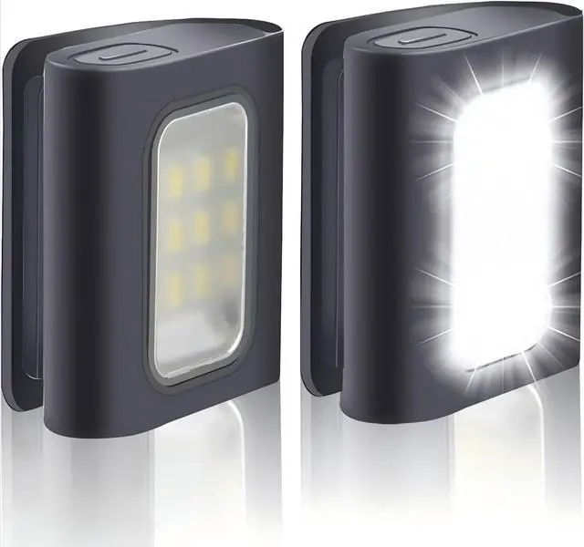 Main image of _Mega Brand 2 Pack Outdoor Night Running Lights, LED Running Lights for Runners with Rechargeable Battery for Camping, Hiking, Walking, Jogging, Outdoor Adventure