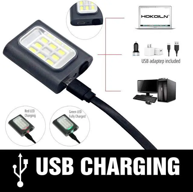 Alt view image 4 of 7 - _Mega Brand 2 Pack Outdoor Night Running Lights, LED Running Lights for Runners with Rechargeable Battery for Camping, Hiking, Walking, Jogging, Outdoor Adventure