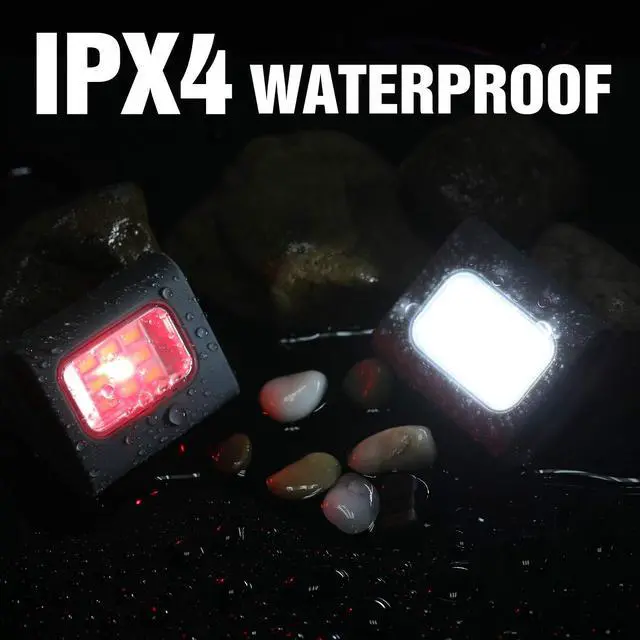 Alt view image 5 of 7 - _Mega Brand 2 Pack Outdoor Night Running Lights, LED Running Lights for Runners with Rechargeable Battery for Camping, Hiking, Walking, Jogging, Outdoor Adventure
