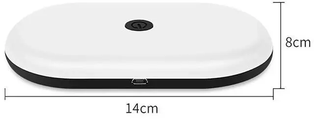 Alt view image 7 of 7 - _Mega Brand Car Roof Light LED Car Interior Dome Light USB Rechargeable Reading Light Touch Switch Ambient Light Rear Interior Ceiling Light Car Drawer Trunk Lighting