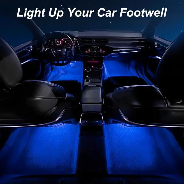 Alt view image 2 of 7 - _Mega Brand 4PCS Wireless Car LED Lights with Remote Control,16 Colors Interior Car Led Puck Lights,Rechargeable Ambient Lighting Kit with Dimmer & Timer,Inside Night Lamp for Vehicle Home Decoration