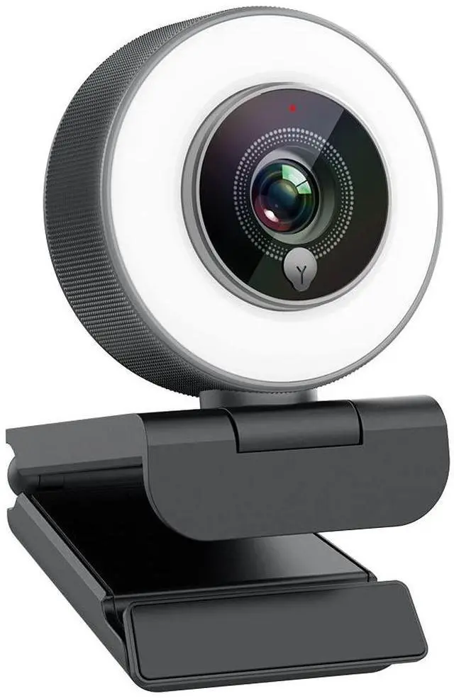 Main image of _Mega Brand Streaming 1080P HD Webcam Built in Adjustable Ring Light and Mic. Advanced autofocus AF Web Camera for Google Meet Gamer Facebook YouTube Streamer