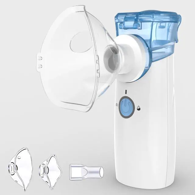 Main image of Nebulizer, Nebulizer for Adults & Kids, Portable Nebulizer with Adjustable Rates, Rechargeable Nebulizer with Fast Support for Asthma and Respiratory Problems