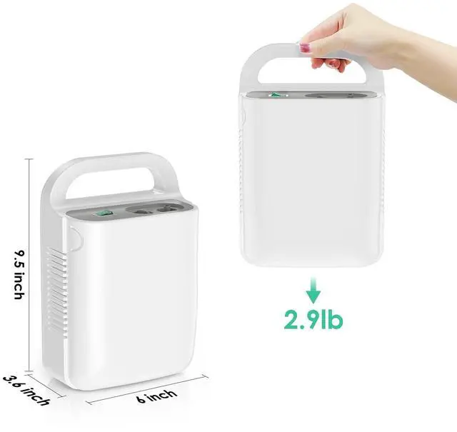 Alt view image 3 of 7 - Nebulizer Machine for Adults & Kids - Portable Nebulizer Machine for Breathing with Mouthpiece and Mask, Desktop Compressor Nebulizer & Jet Nebulizers for Home Use Hailie Sensor NF0106