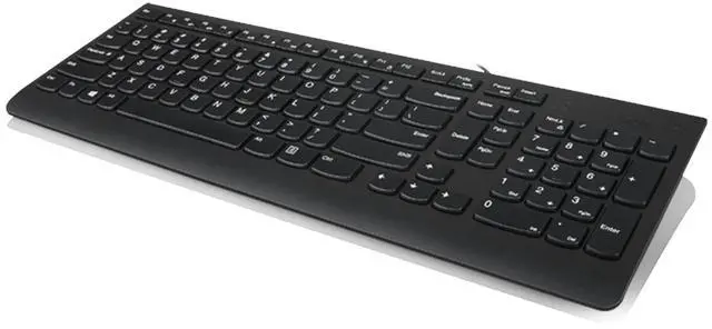 Main image of 300 USB Keyboard, Wired, Adjustable Tilt, Ergonomic, Windows 7/8/10, GX30M39655, Black