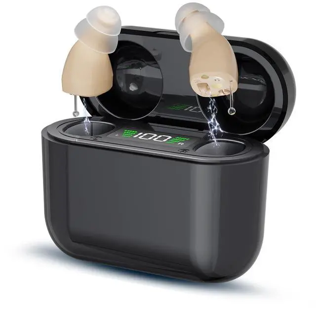 Main image of _Mega Brand Pro Hearing Aids for Seniors, Hearing Aid Amplifiers Devices Rechargeable with Noise Cancelling, Superior Sound Quality for Adults Women Men Hearing Loss