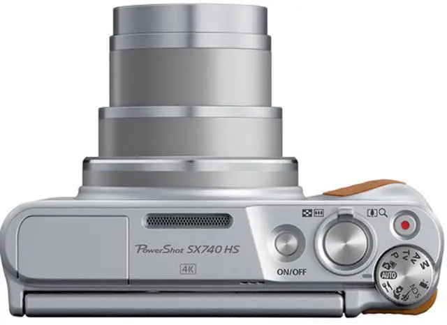 Alt view image 4 of 7 - _Mega Brand Powershot SX740 HS Digital Camera (Silver) + 64GB Memory + Stabilizing Grip + Software Pack +More (Value Bundle)