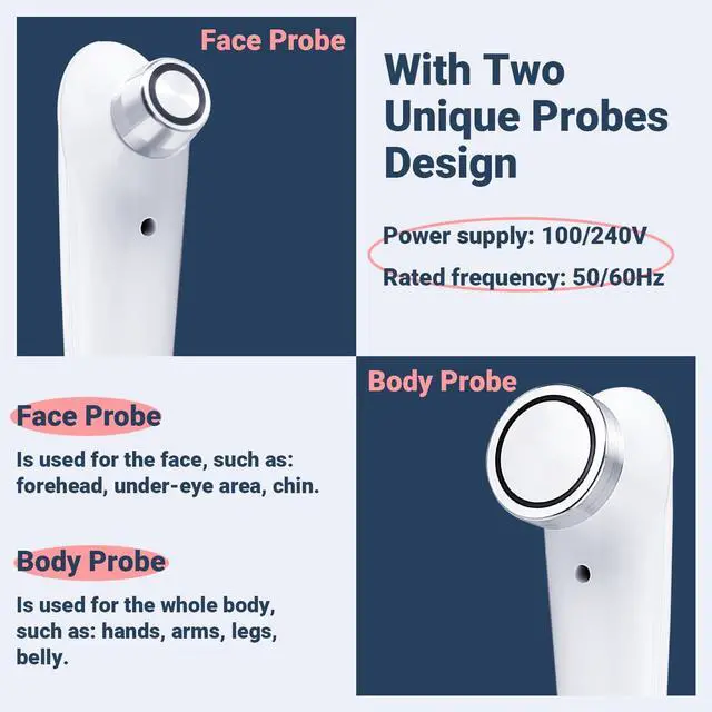Alt view image 2 of 6 - _Mega Brand Radio Frequency Skin Tightening - _Mega Brand RF Radiofrecuencia Facial Skin Machine for Face and Full Body - with 3 Energy Levels & Timer