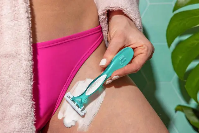 Alt view image 6 of 7 - Soleil 4 Women's Disposable 4-Blade Razors, Flexible Pivoting Head, Non-Slip Grip, College Dorm Room Essential, Shower Caddy and Toiletry Bag Ready, 10-Pack