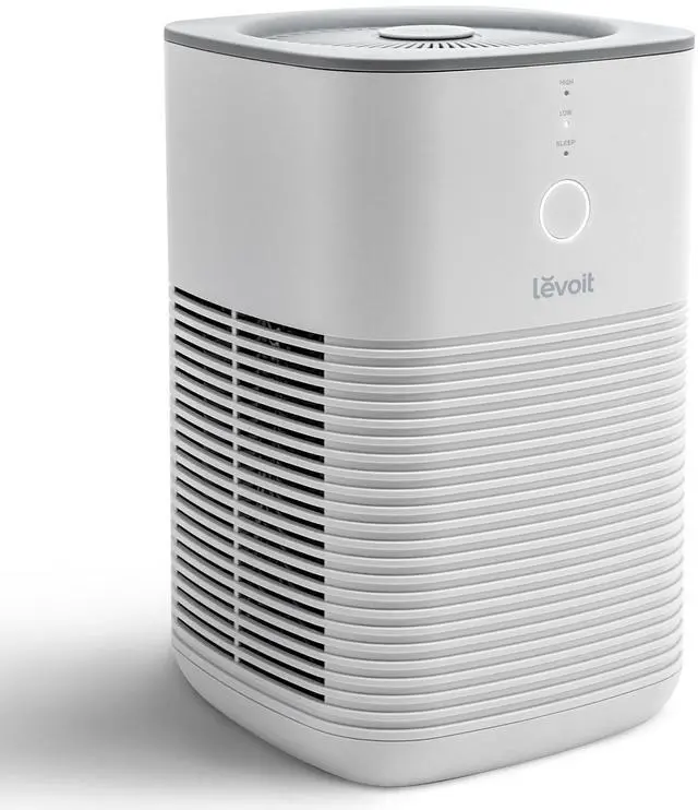 Main image of Air Purifier for Home Bedroom, AHAM Verifide, Freshens Small Room with Aroma Pad, For Smoke, Pollen, Pet Dander, Odor, Dust, Office, Desktop, 1 Pack, White