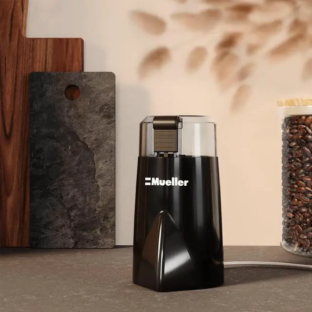 Alt view image 7 of 7 - _Mega Brand Living HyperGrind Precision Electric Spice/Coffee Grinder Mill with Large Grinding Capacity and Powerful Motor also for Spices, Herbs, Nuts, Grains, Black