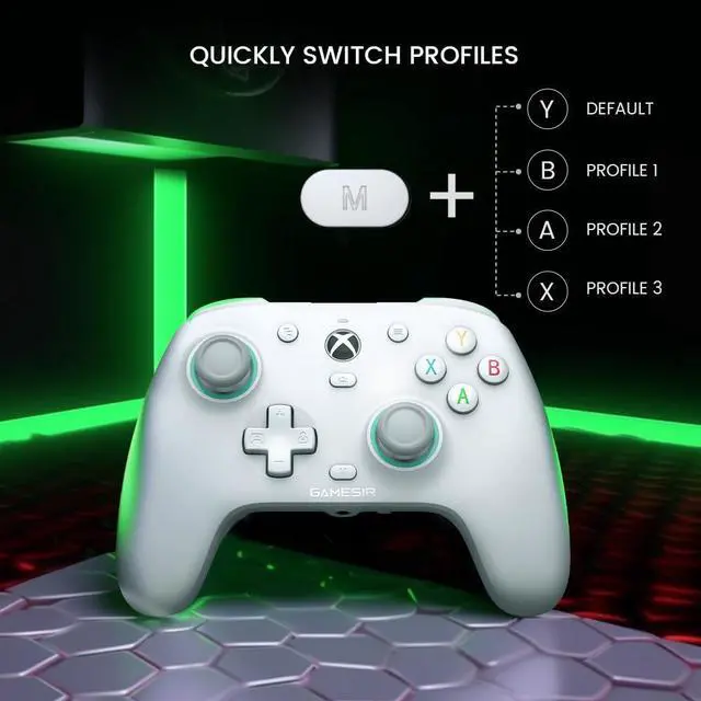 Alt view image 5 of 7 - GameSir G7 SE Wired Controller for Xbox Series X|S, Xbox One & Windows 10/11, Plug and Play Gaming Gamepad with Hall Effect Joysticks/Hall Trigger, 3.5mm Audio Jack