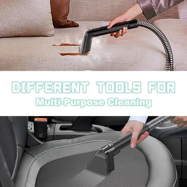Alt view image 6 of 7 - _Mega Brand Portable Carpet & Upholstery Cleaner, Deep Cleaning for Rugs, Couch, Car Interiors Stains, Pet & Family Friendly, 120V