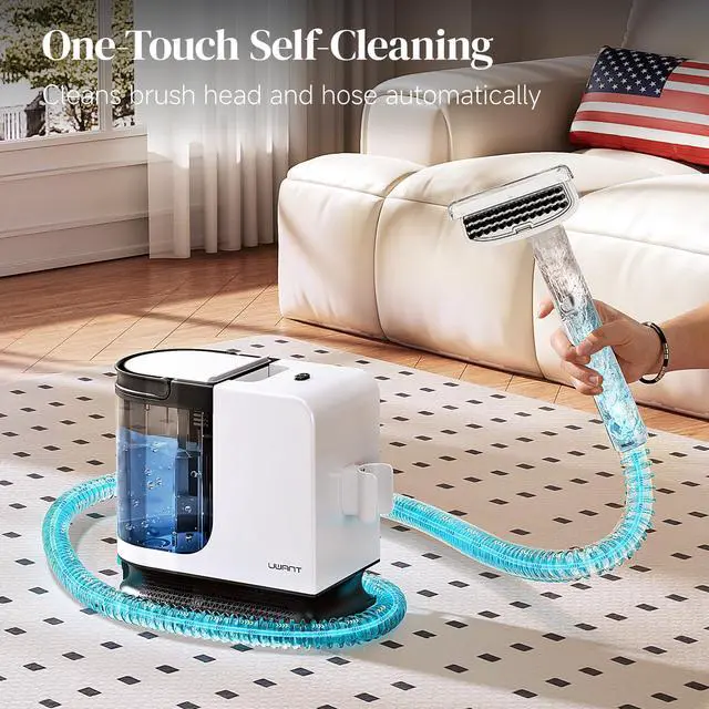 Alt view image 4 of 7 - _Mega Brand Portable Carpet Cleaner, 12Kpa Powerful Suction Spot Cleaner Machine, Upholstery Cleaner Machine, Home, Sofa, Car Cleaner, Furniture