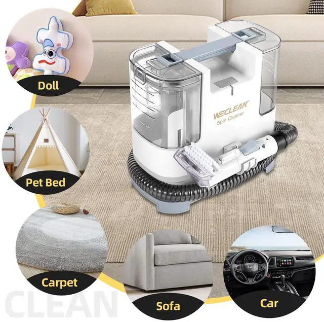 Alt view image 4 of 6 - _Mega Brand C1 Portable Extractor for Couch and Carpet Cleaner Upholstery Cleaner for Deep Cleaning
