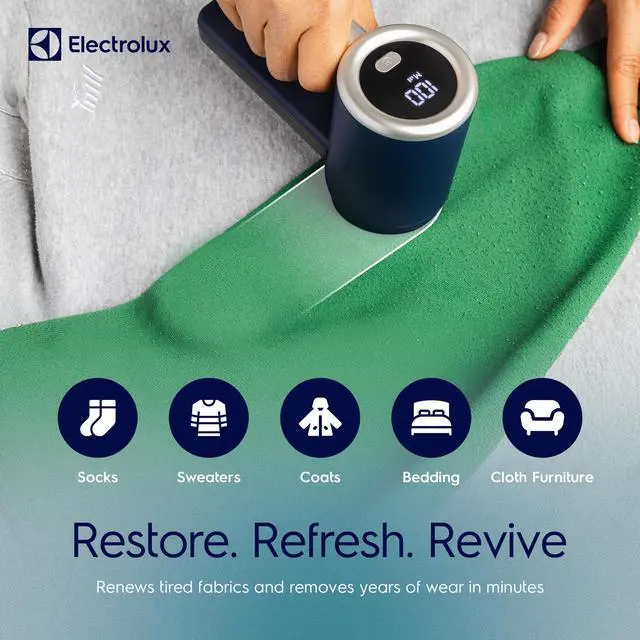 Alt view image 3 of 7 - _Mega Brand Rechargeable Fabric Shaver | 3-Speed Lint Remover for Clothes & Furniture | Eliminates Fuzz & Pilling | Electric Lint Shaver with LED Display & Type-C Fast Charging Port - Blue