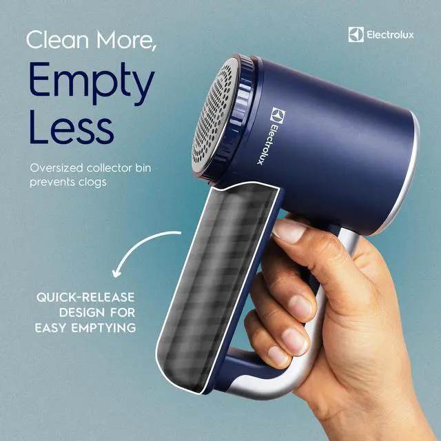 Alt view image 7 of 7 - _Mega Brand Rechargeable Fabric Shaver | 3-Speed Lint Remover for Clothes & Furniture | Eliminates Fuzz & Pilling | Electric Lint Shaver with LED Display & Type-C Fast Charging Port - Blue