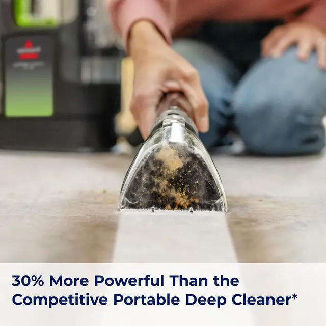 Alt view image 3 of 7 - _Mega Brand  Little Green® Max Pet Portable Carpet and Upholstery Deep Cleaner, Car/Auto Detailer, with Self-Cleaning Tough Stain Tool and Pet Hair Removal Tool (3860)