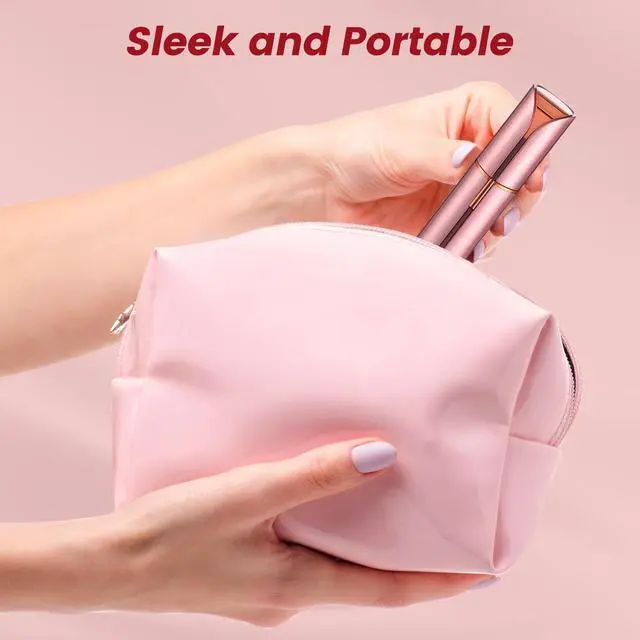 Alt view image 5 of 7 - _Mega Brand Facial Hair Removal for Women Painless Hair Remover, Waterproof Shaver Razor Hair Remover with LED Light for Face Bikini Peach Fuzz Upper Mustache Lip Chin