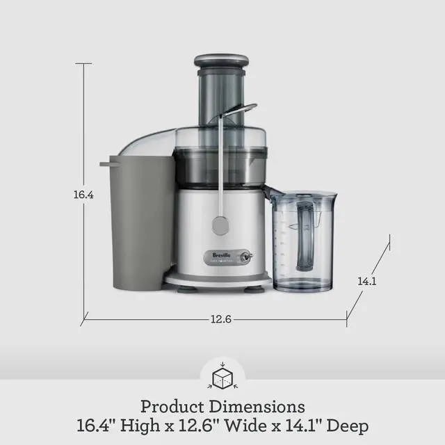 Alt view image 6 of 6 - _Mega Brand Juice Fountain Plus JE98XL, Silver