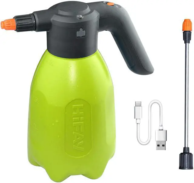 Main image of _Mega Brand ES2-PRO Electric Spray Bottle 2L/0.5Gallon, Rechargeable Battery Powered Sprayer Spray 60 Bottles On a Single Charge, Automatic Plant MisterPump Sprayer,Indoor Watering Can for Plants
