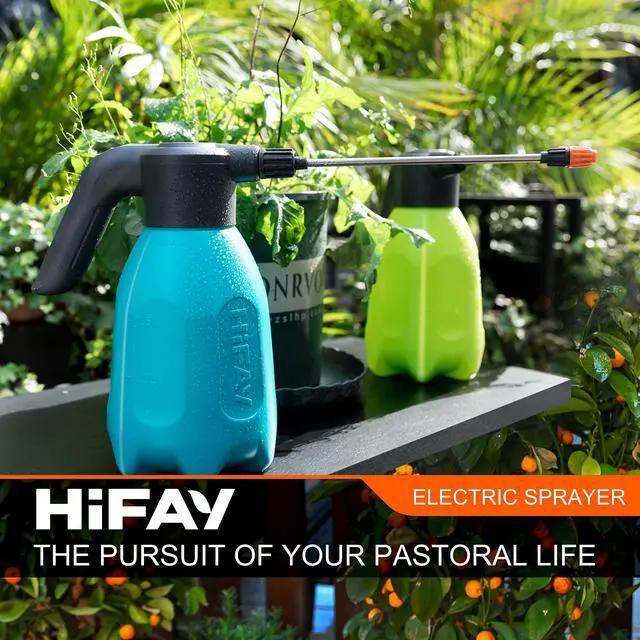 Alt view image 6 of 6 - _Mega Brand ES2-PRO Electric Spray Bottle 2L/0.5Gallon, Rechargeable Battery Powered Sprayer Spray 60 Bottles On a Single Charge, Automatic Plant MisterPump Sprayer,Indoor Watering Can for Plants