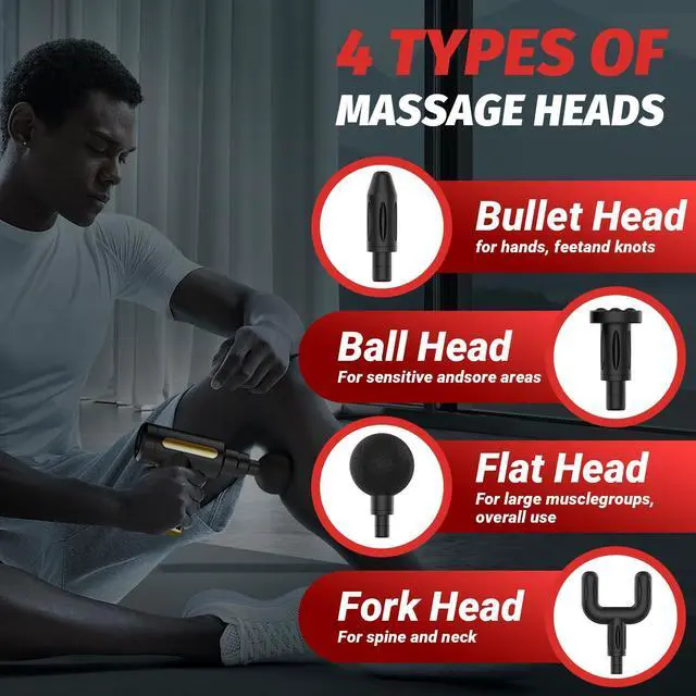 Alt view image 4 of 6 - _Mega Brand Massage Gun, Small Travel Tool, Massage Gun Deep Tissue,Percussion Handheld Portable Muscle Massager Tool for Full Body Pain Relief, Ideal Gifts for Men, Women(Black)