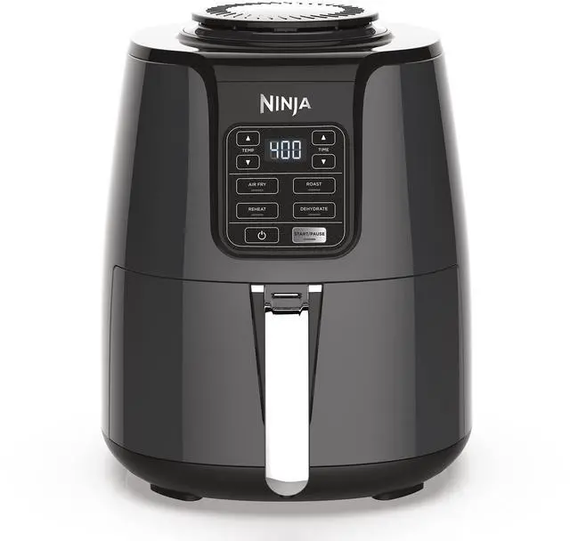 Main image of _Mega Brand Air Fryer, Roast, Bake, Air Fry, Roast, Broil, Reheats, & Dehydrates, 4-in-1, Fries, Frozen Food, Veggies, and Juicy Meat, Less Oil, Easy Meals, Healthy Meals, Compact, 4 QT, Grey, AF101