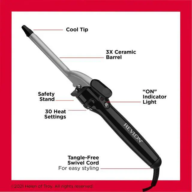 Alt view image 4 of 7 - _Mega Brand Perfect Heat Triple Ceramic Curling Iron | For Silky Smooth Spiral Curls (1/2 in)