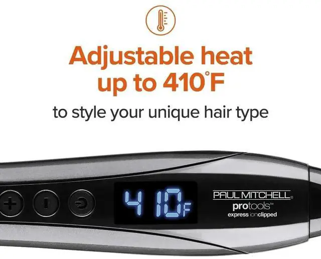 Alt view image 3 of 6 - _Mega Brand Pro Tools Express Ion Clipped 1.25" Detachable Curling Iron, Travel-Friendly, for Polished, Perfect Curls